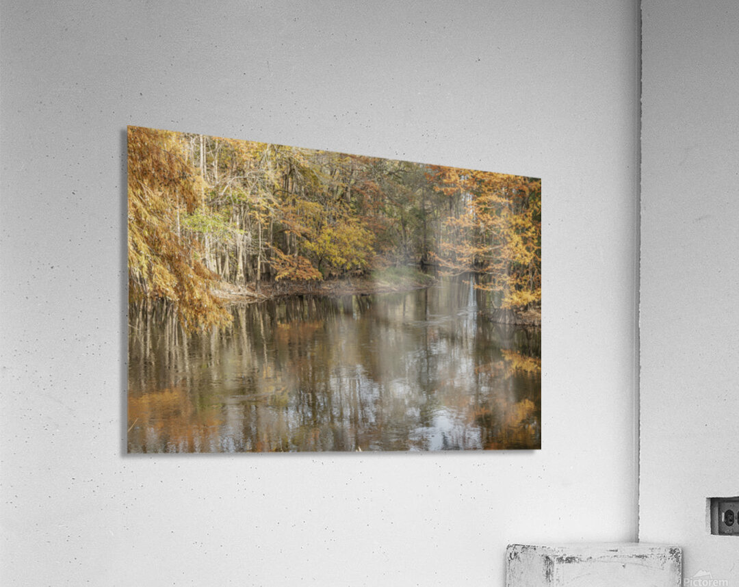 Where Autumn Whispers to the River Acrylic Print