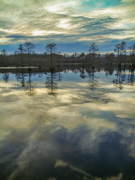 Sky on Water by Richard Mathis