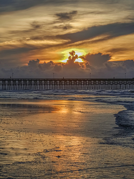 Golden Sunrise  by Richard Mathis