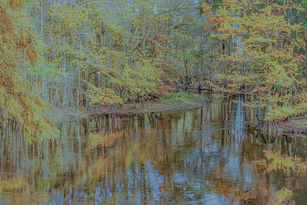 Fall Reflections at Harper s Ferry by Richard Mathis