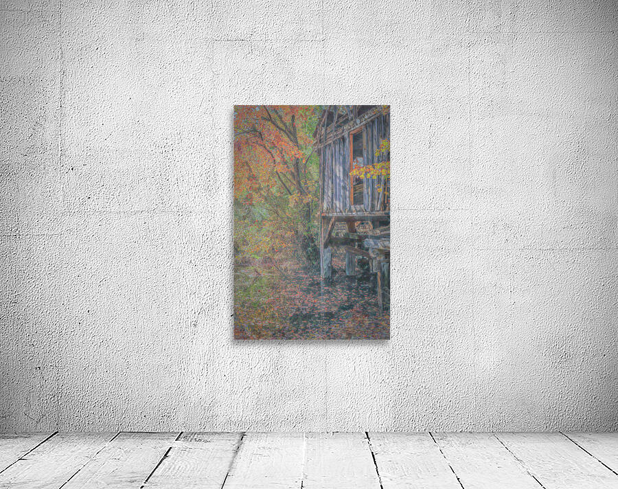 Millhouse Elegance Amidst Autumns Splendor Wall Preview