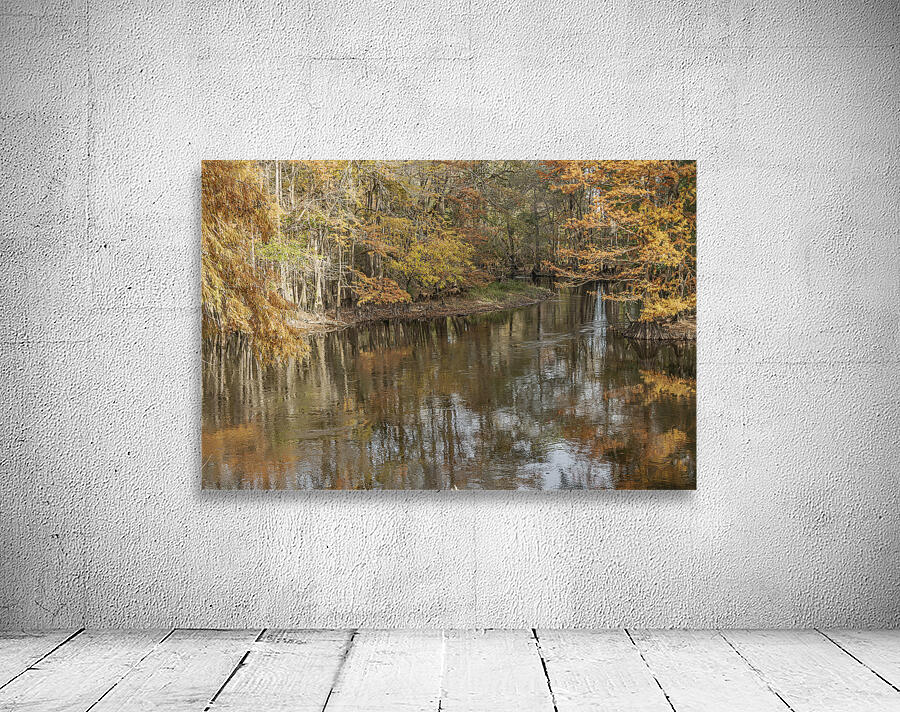 Where Autumn Whispers to the River Wall Preview