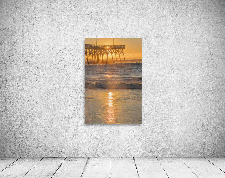 Sunstar Over the Pier of Morning Wall Preview